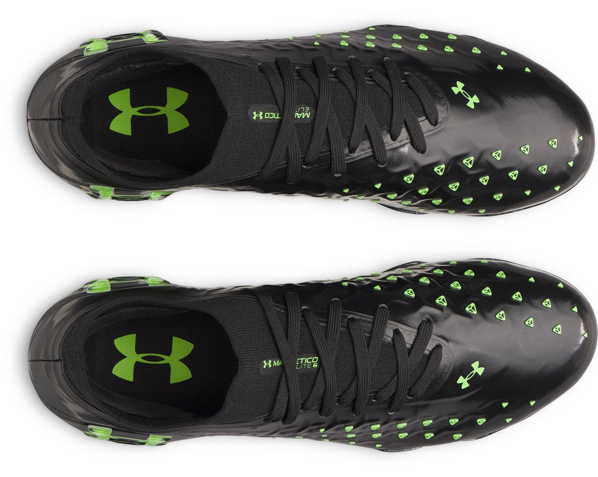 UA Magnetico Elite 6 RCS FG Unisex Soccer Cleats - Black