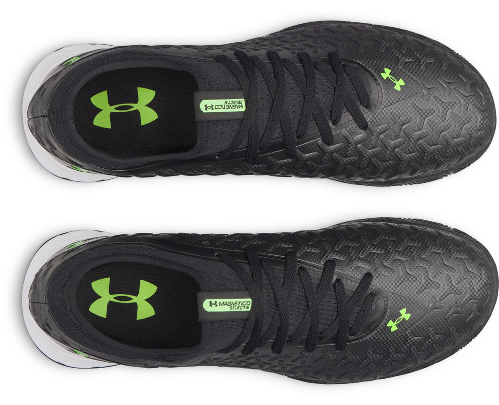 UA Magnetico Select 6 Indoor Unisex Soccer Shoes - Black