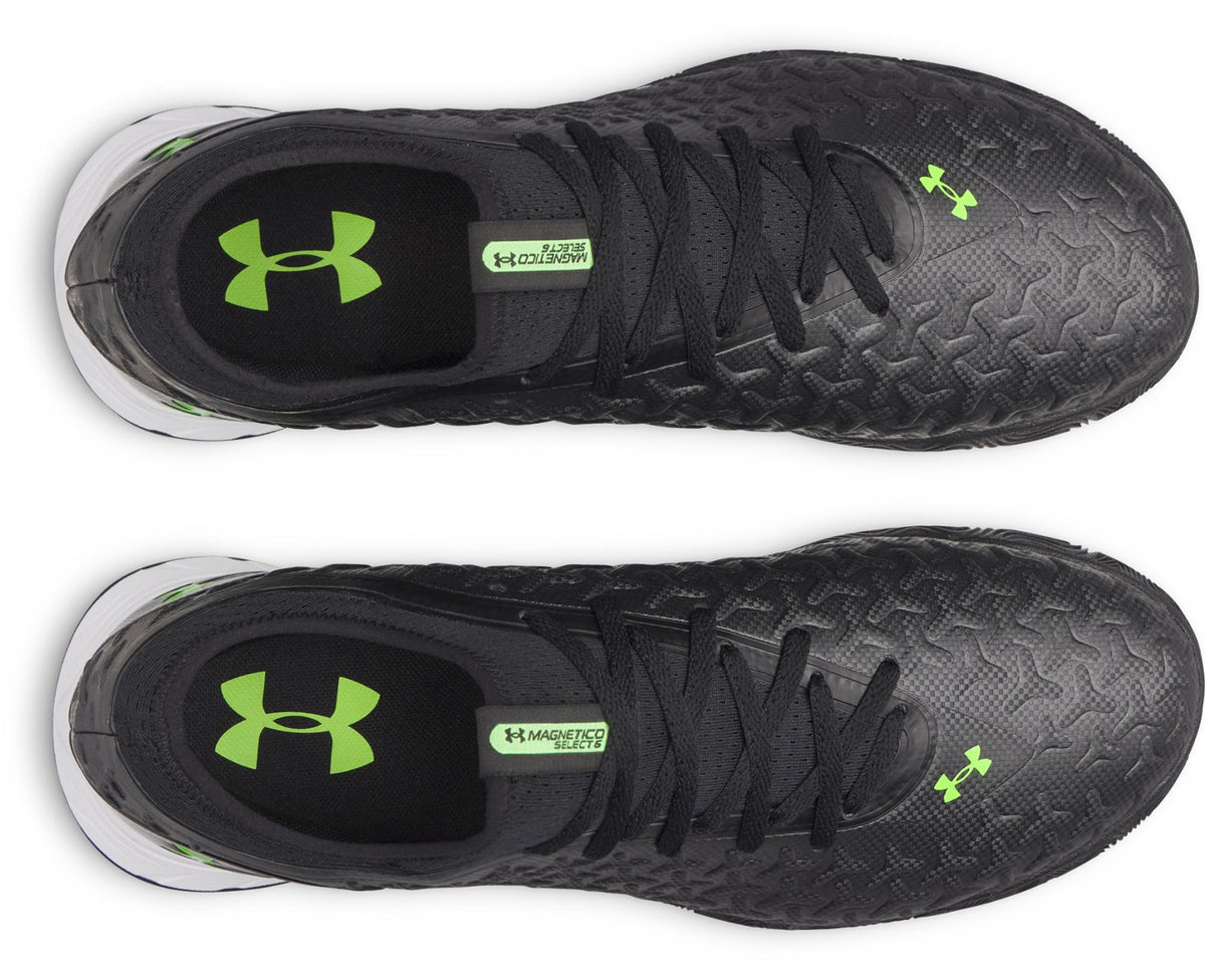 UA Magnetico Select 6 Indoor Unisex Soccer Shoes - Black