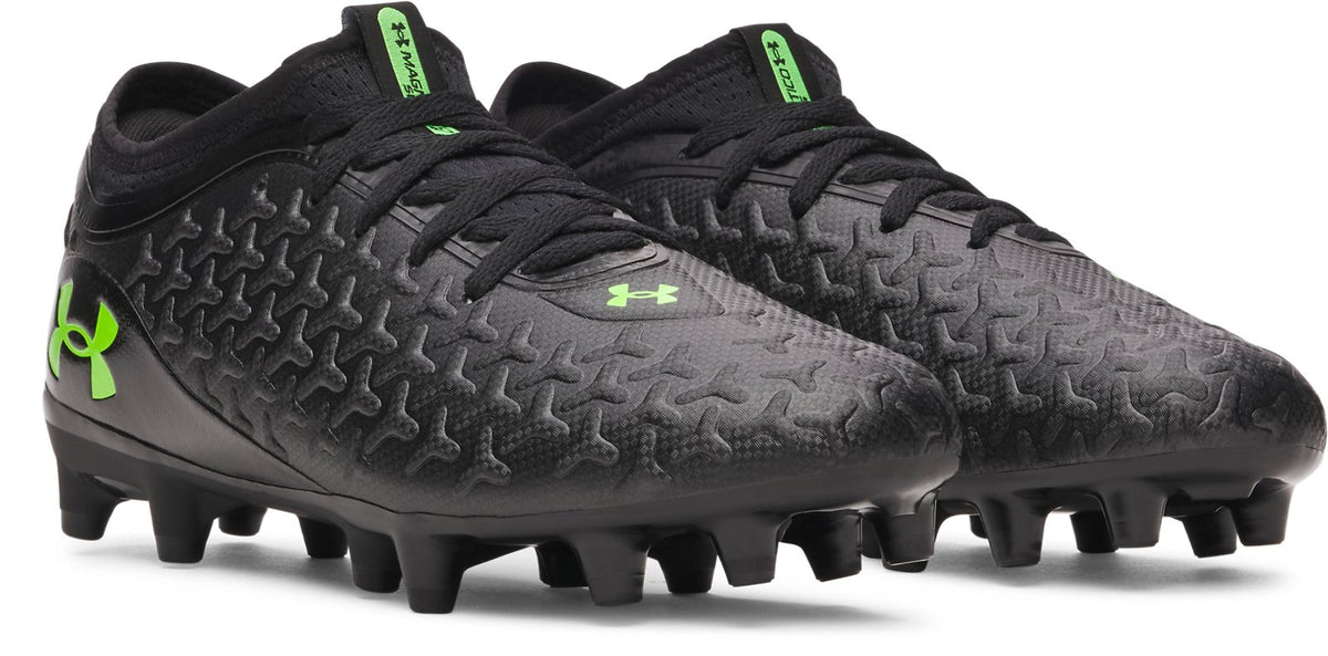 UA Magnetico Select 6 FG Jr. Boys' Soccer Cleats - Black