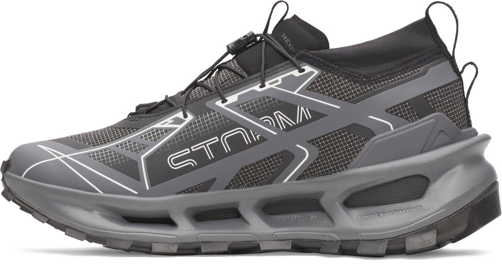 UA Explor Trail Waterproof Unisex Trail Running Shoes - Black