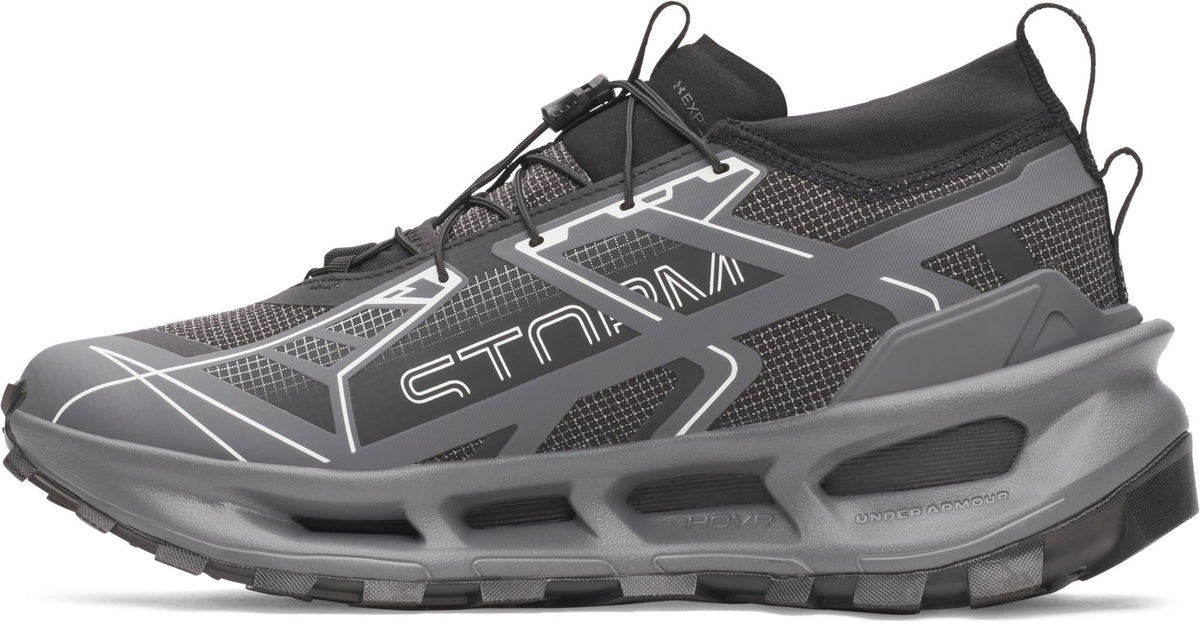UA Explor Trail Waterproof Unisex Trail Running Shoes - Black