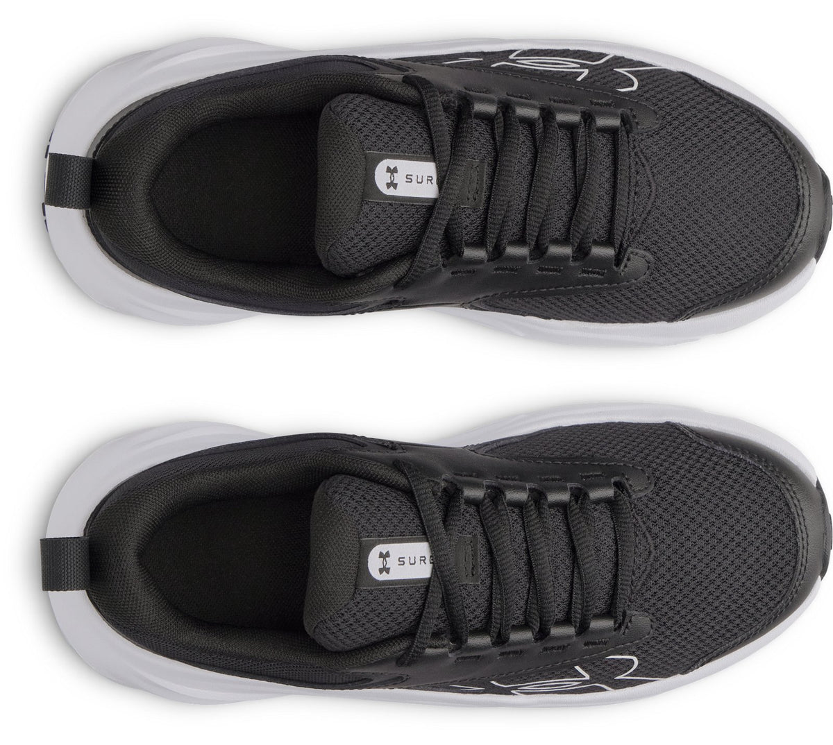 UA Surge 5 Boys' Grade School Running Shoes - Black
