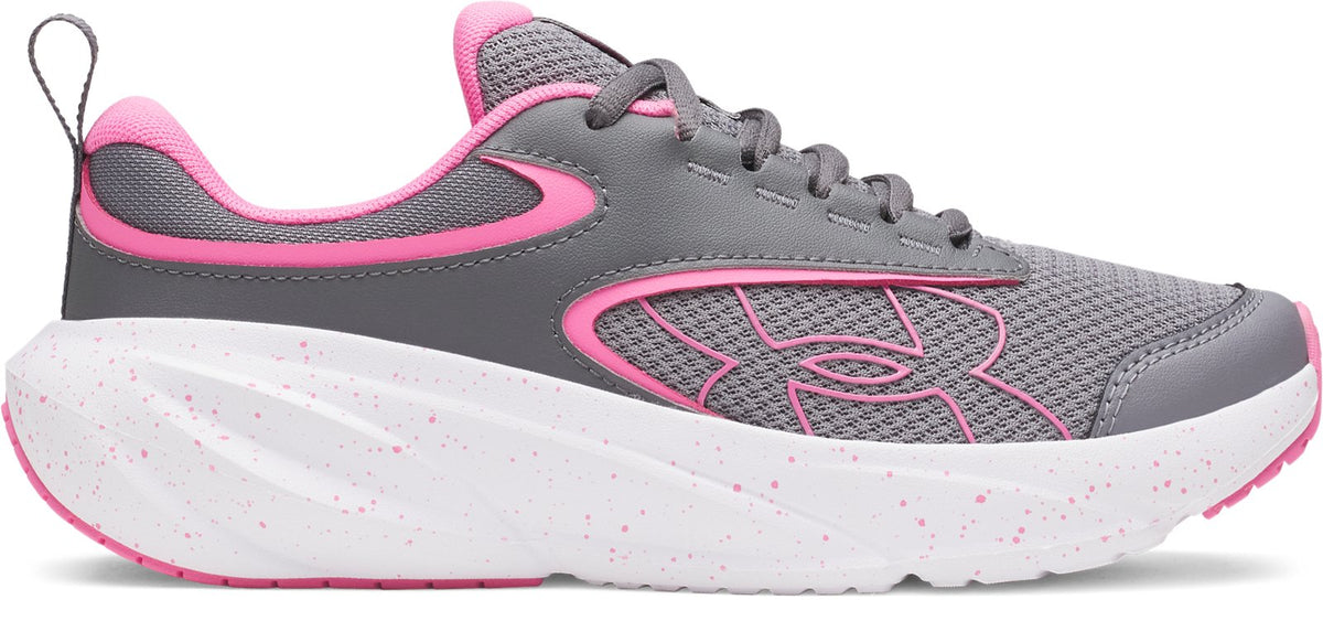 UA Surge 5 Girls' Grade School Running Shoes - Gray
