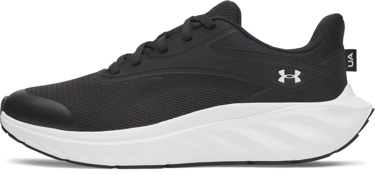 UA Charged+ Ascend Boys' Grade School Running Shoes - Black
