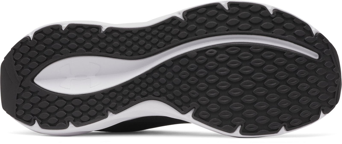 UA Charged+ Ascend Boys' Grade School Running Shoes - Black
