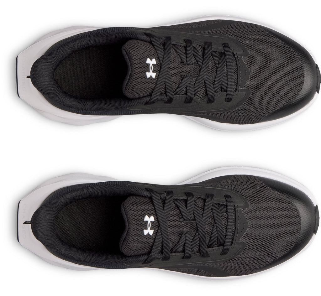 UA Charged+ Ascend Boys' Grade School Running Shoes - Black