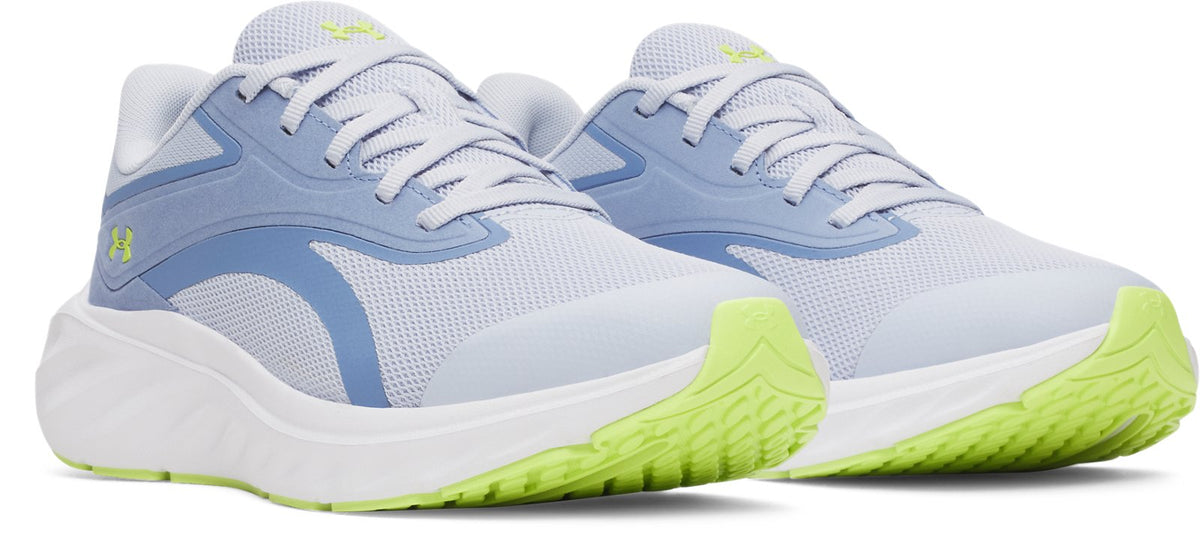 UA Charged+ Ascend Girls' Grade School Running Shoes - Blue