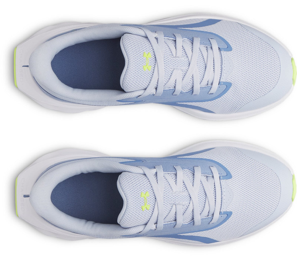 UA Charged+ Ascend Girls' Grade School Running Shoes - Blue