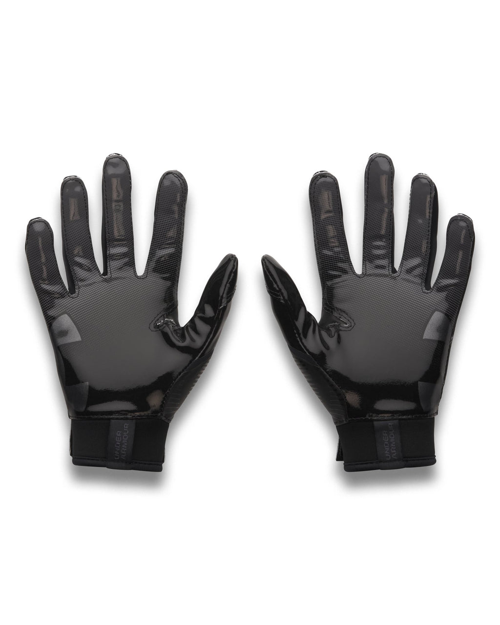 UA Blur Pee Wee Football Gloves - Black