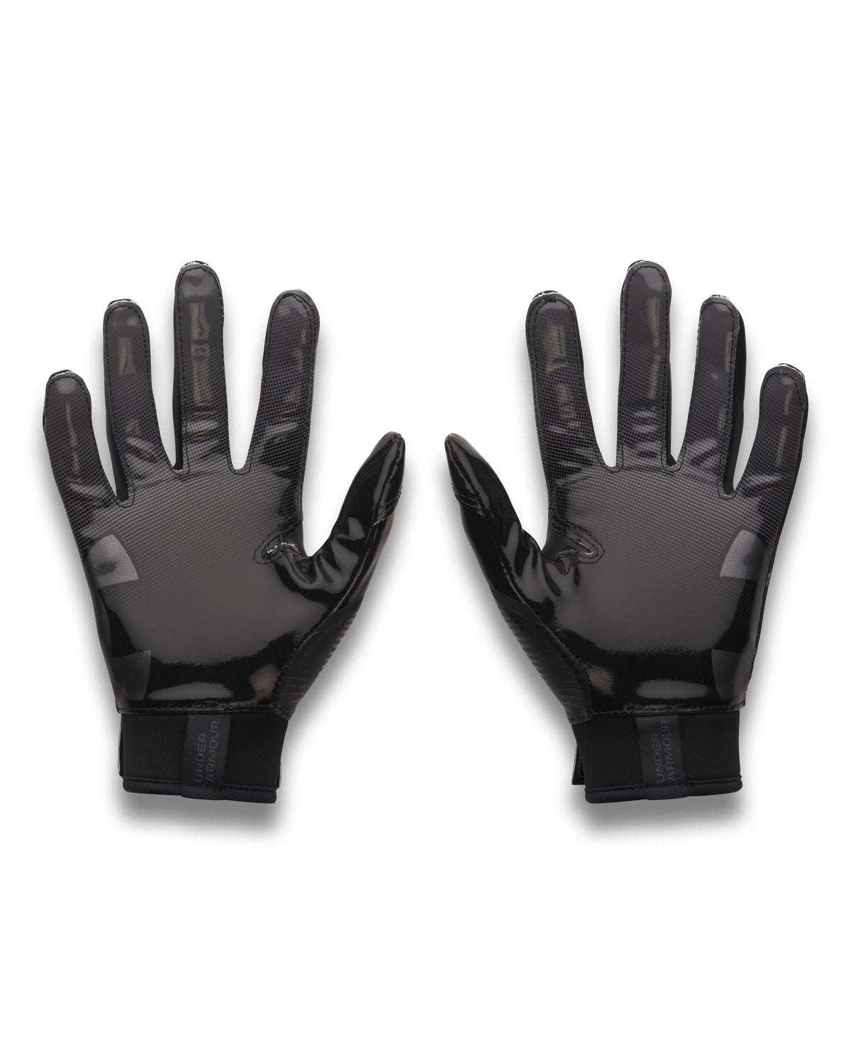 UA Blur Pee Wee Football Gloves - Black