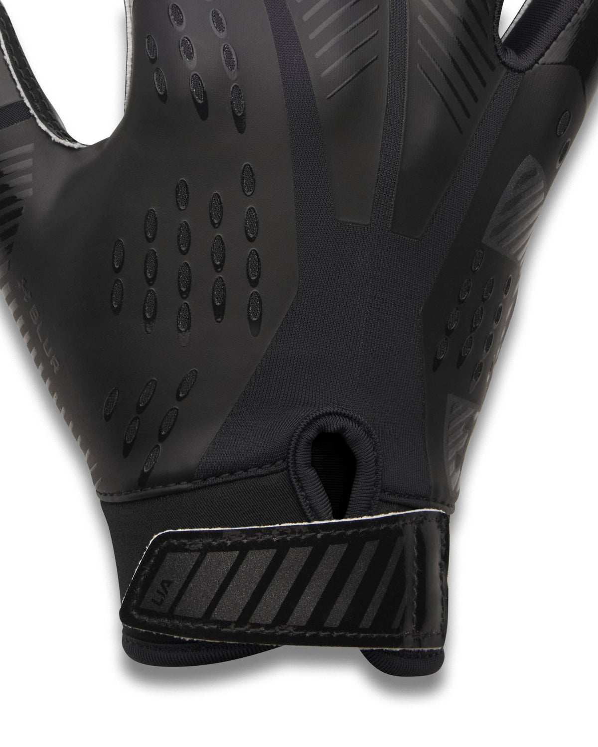 UA Blur Kids' Football Gloves - Black