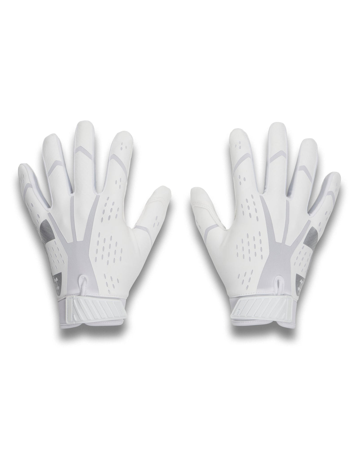 UA Blur Men's Football Gloves - White
