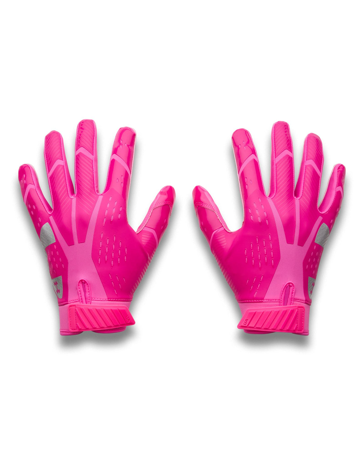 UA Blur Men's Football Gloves - Pink