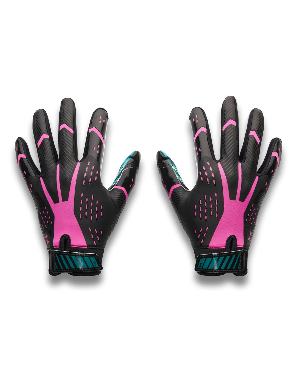 UA Blur LE Kids' Football Gloves - Black