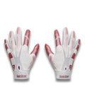 UA Blur Women's Football Gloves - White