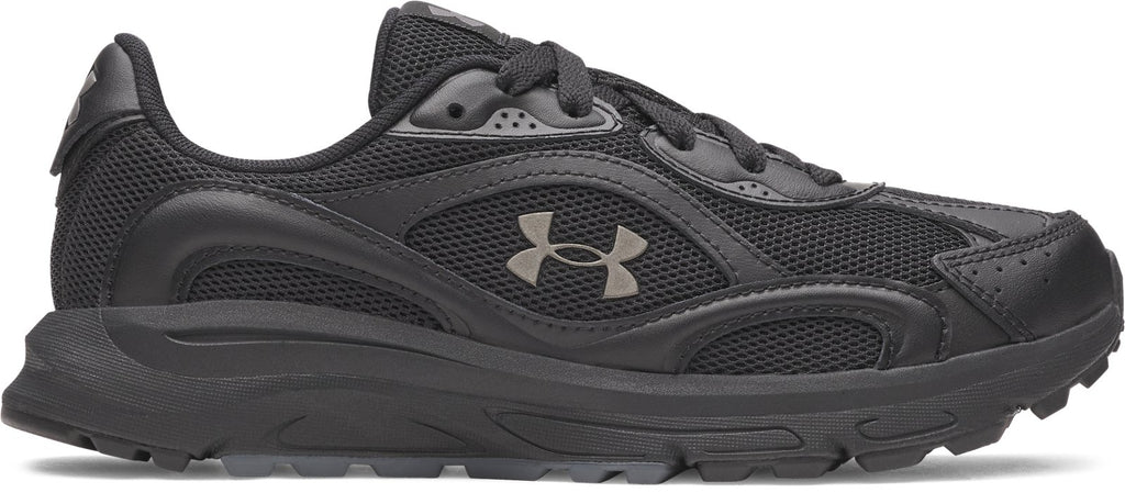UA Tech Runner Grade School Shoes - Black