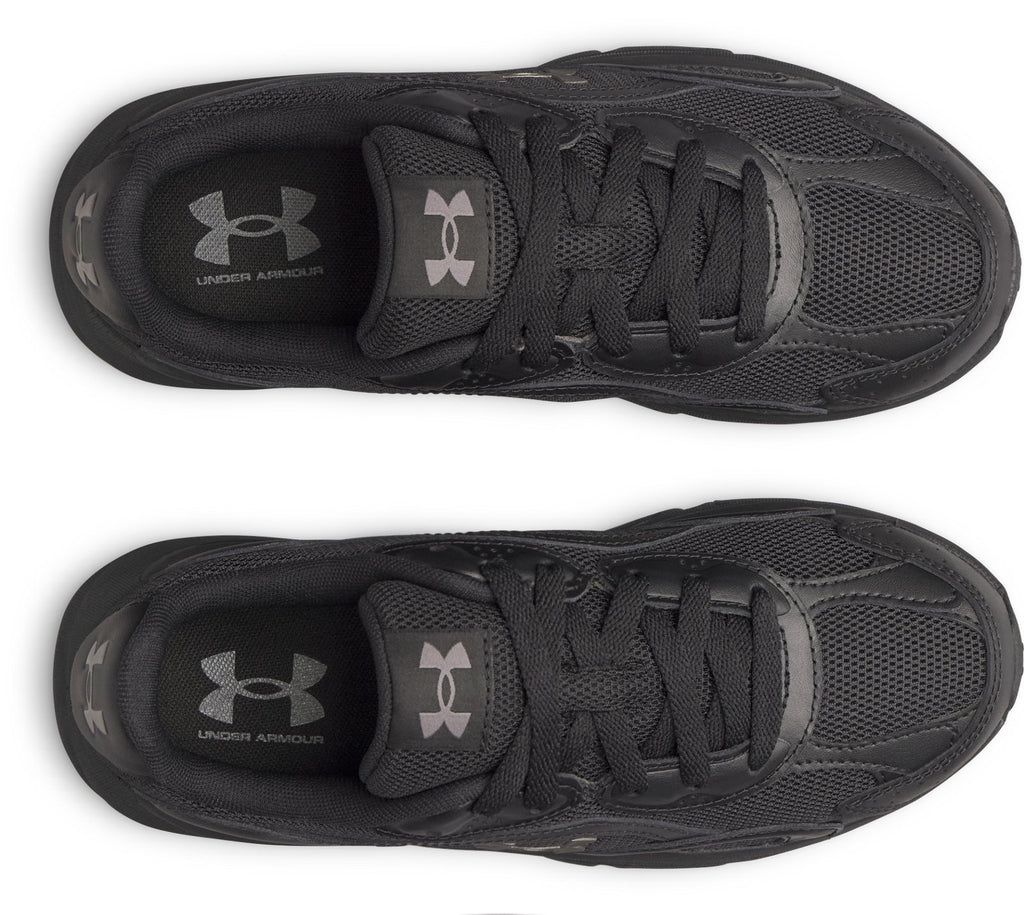 UA Tech Runner Grade School Shoes - Black