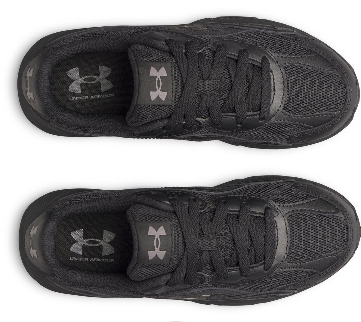 UA Tech Runner Grade School Shoes - Black
