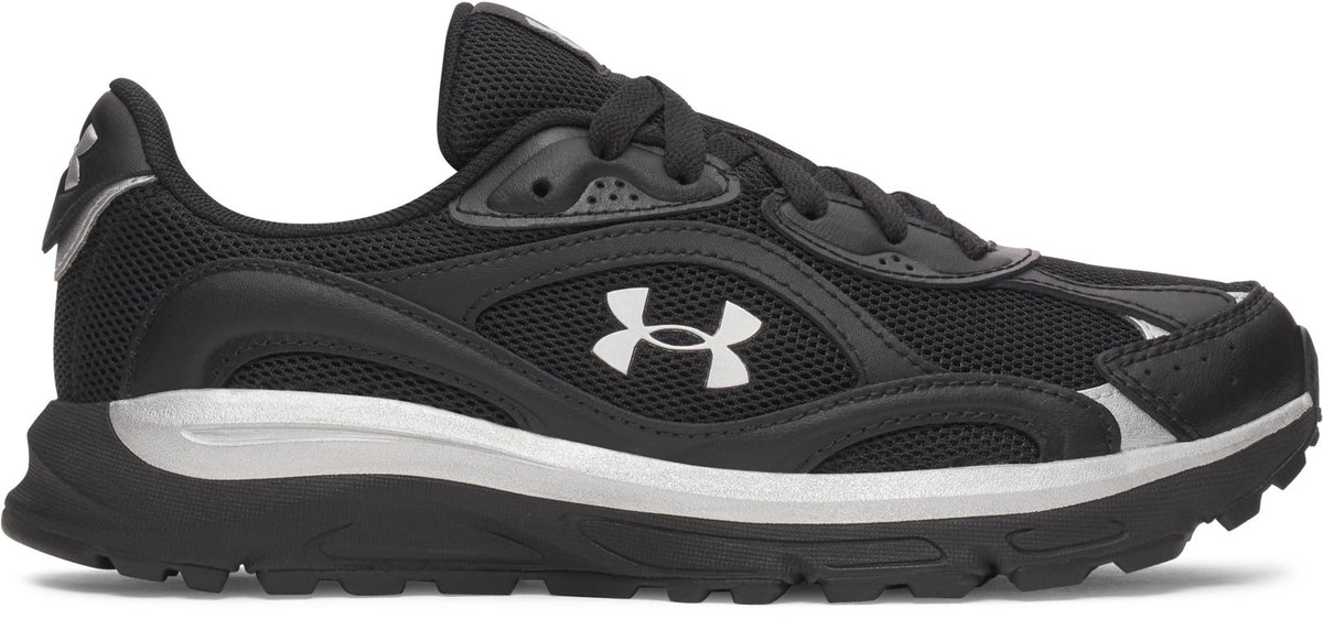 UA Tech Runner Grade School Shoes - Black