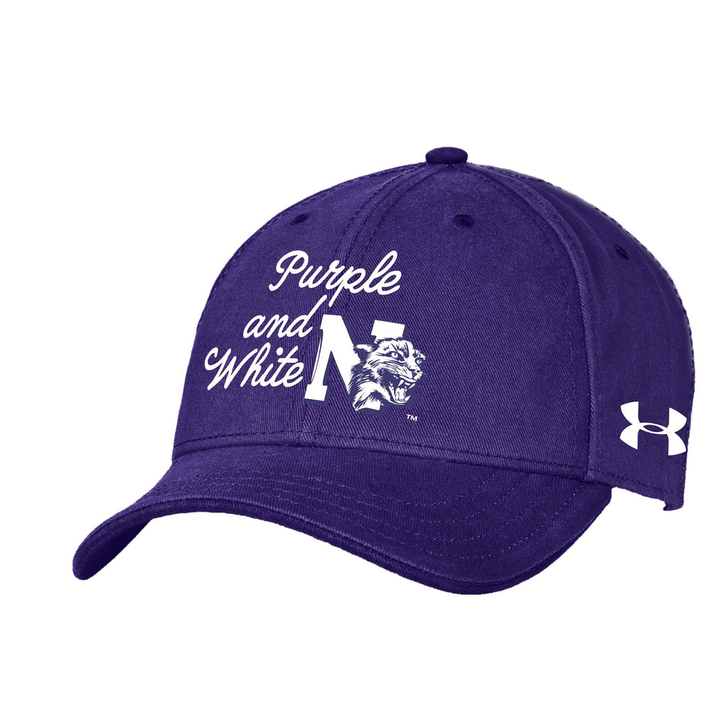 UA Washed Cotton Collegiate Kids' Cap - Blue