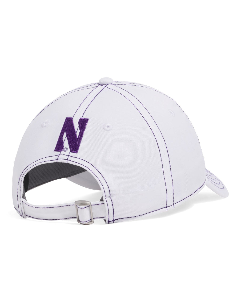 UA Washed Cotton Collegiate Men's Cap - White