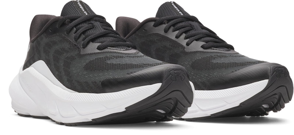 UA Charged+ Turbulence 3 Boys' Grade School Running Shoes - Black