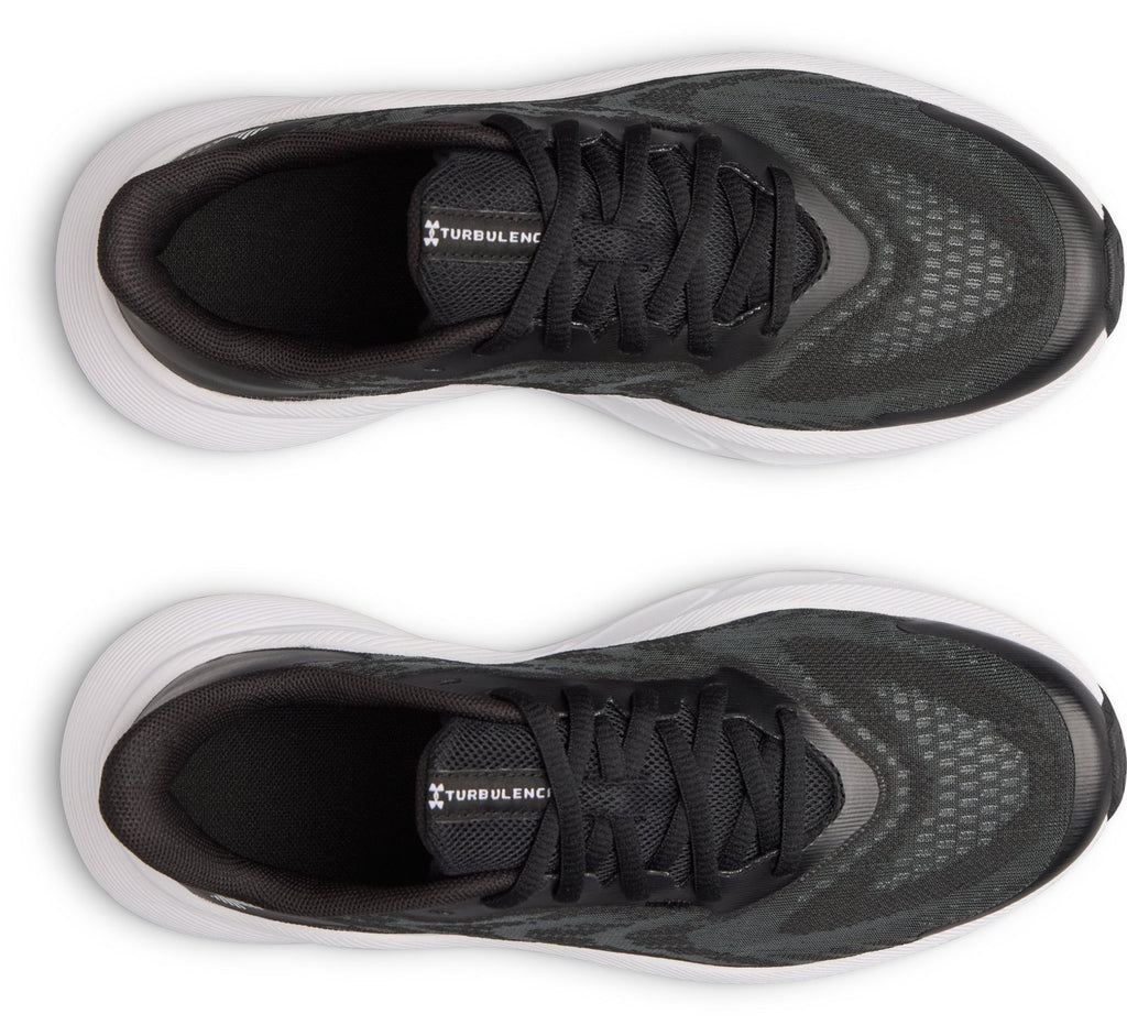 UA Charged+ Turbulence 3 Boys' Grade School Running Shoes - Black