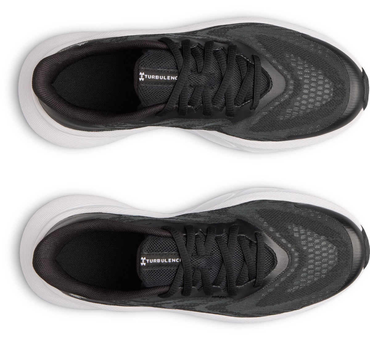 UA Charged+ Turbulence 3 Boys' Grade School Running Shoes - Black