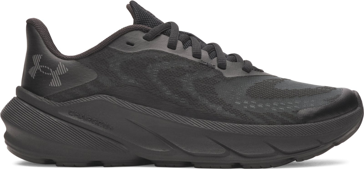 UA Charged+ Turbulence 3 Boys' Grade School Running Shoes - Black