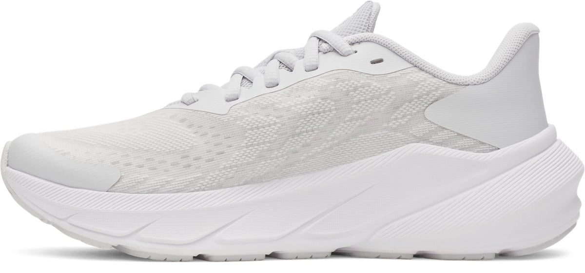 UA Charged+ Turbulence 3 Girls' Grade School Running Shoes - Gray