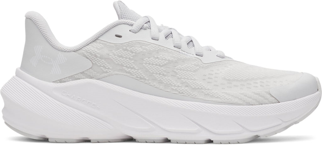 UA Charged+ Turbulence 3 Girls' Grade School Running Shoes - Gray