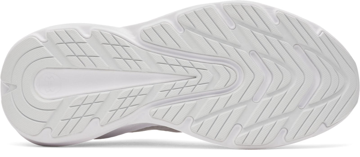 UA Charged+ Turbulence 3 Girls' Grade School Running Shoes - Gray