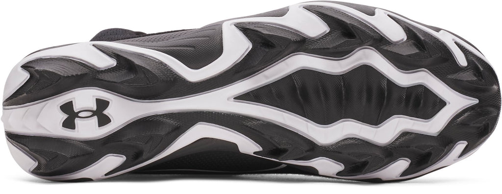 UA Spotlight Icon High RM Jr. Patches Kids' Football Cleats - Black