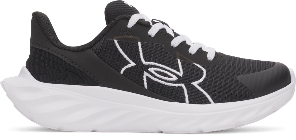 UA Ascend Big Logo AL Boys' Pre-School Running Shoes - Black