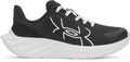 UA Ascend Big Logo AL Boys' Pre-School Running Shoes - Black
