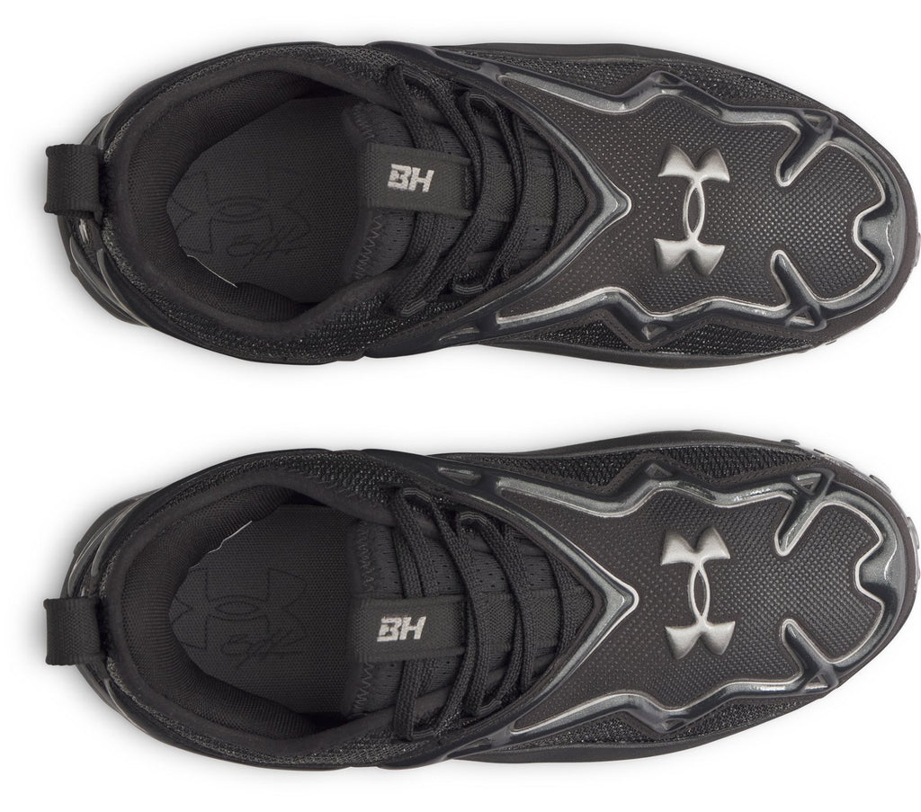 UA Harper 11 Pro TPU Low Men's Baseball Cleats - Black