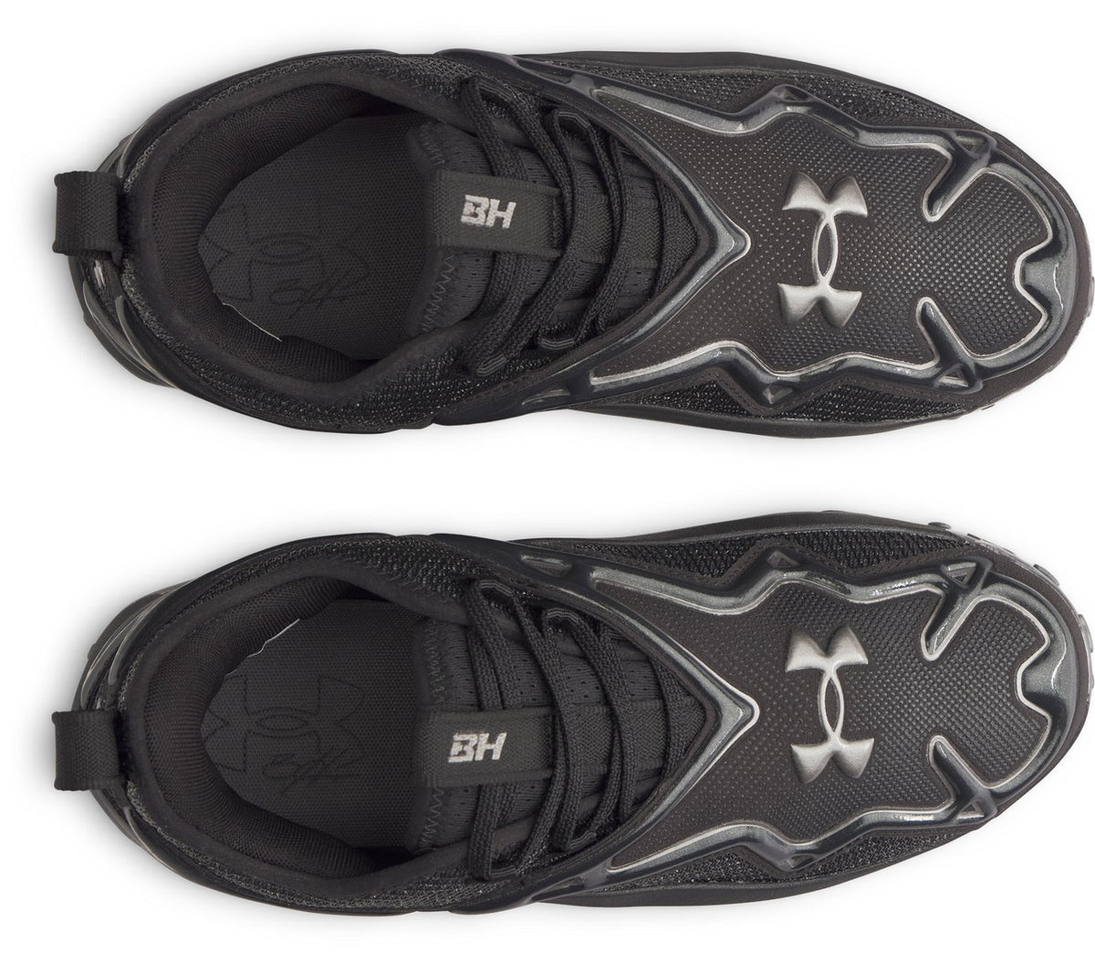 UA Harper 11 Pro TPU Low Men's Baseball Cleats - Black