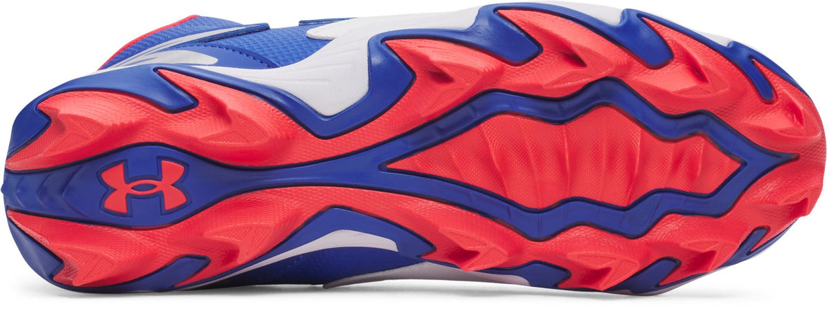 UA Harper 11 RM Jr. USA Boys' Baseball Cleats - White