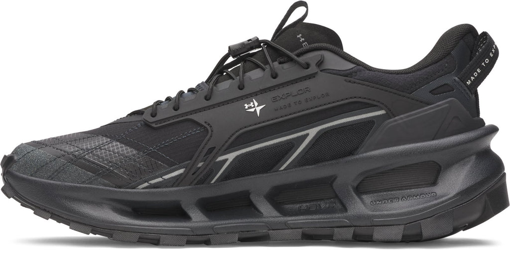 UA EXPLOR Trail Unisex Shoes - Black