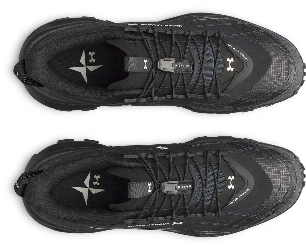 UA EXPLOR Trail Unisex Shoes - Black