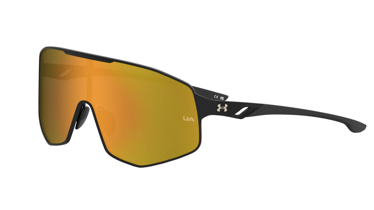UA Gameday Metal Mirror Unisex Sunglasses - Black