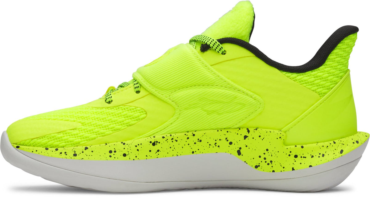 D. Fox 2 'Pickleball' Grade School Basketball Shoes - Yellow
