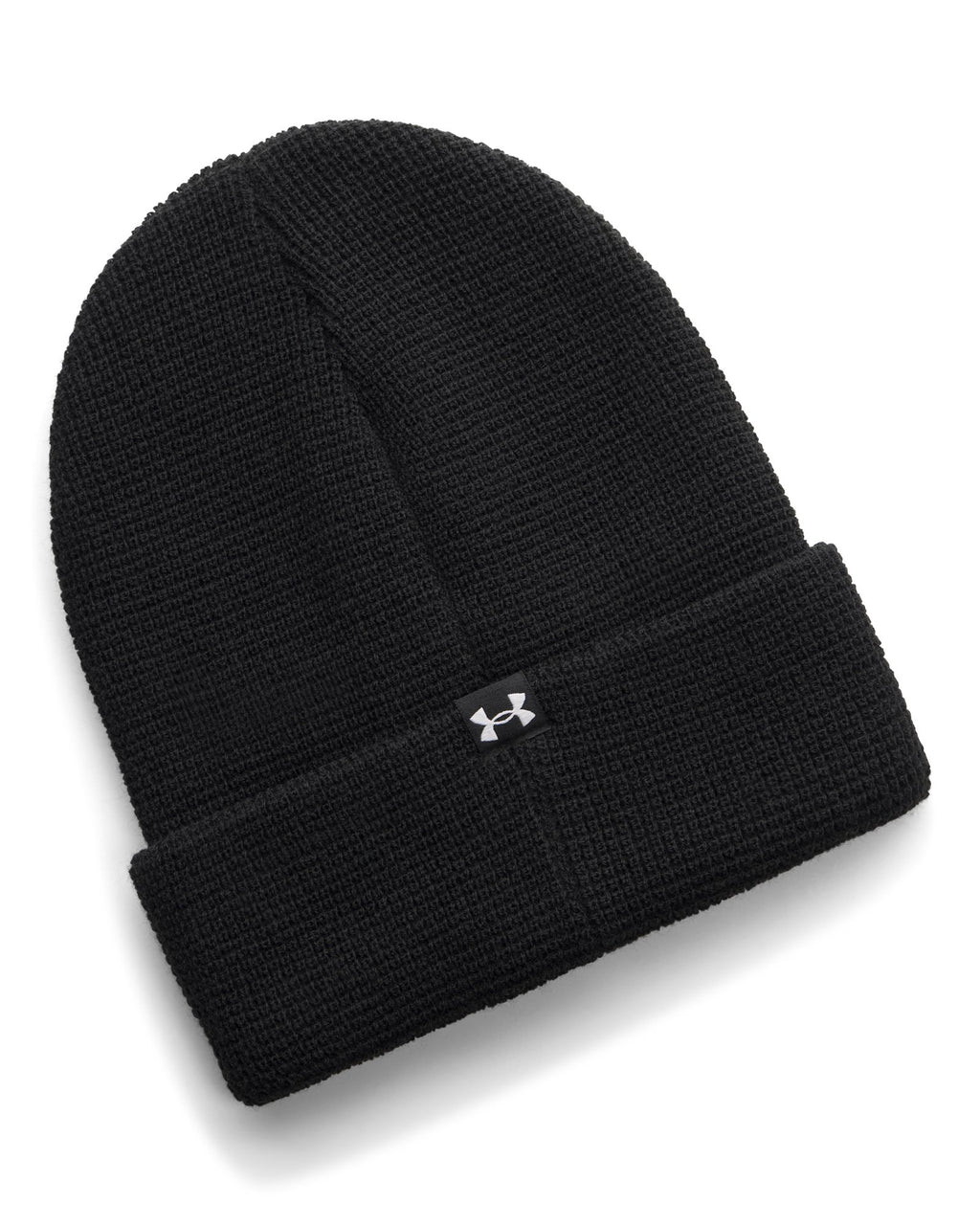 UA Halftime Waffle Cuff Unisex Beanie - Black