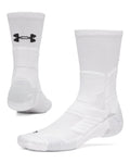 UA AG Team Unisex Crew Socks - White