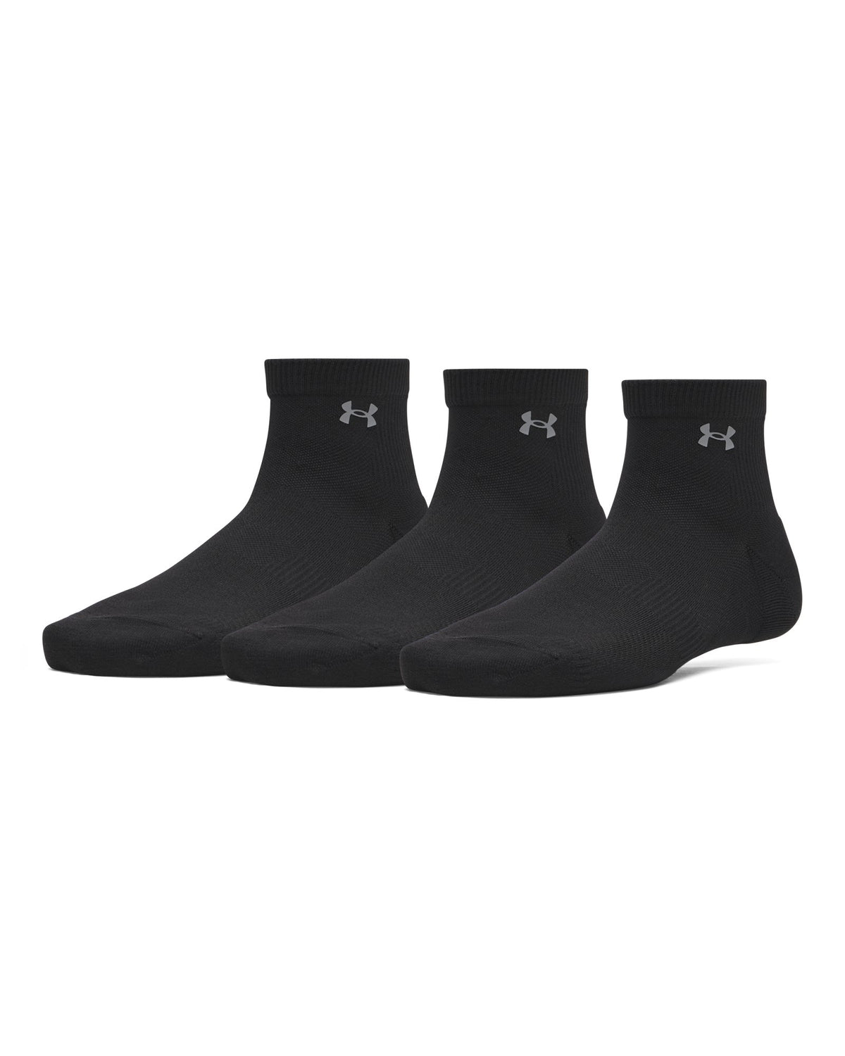 UA Vanish Women's 3-Pack Quarter Socks - Pink