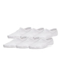 UA Vanish Women's 6-Pack Liner Socks - White