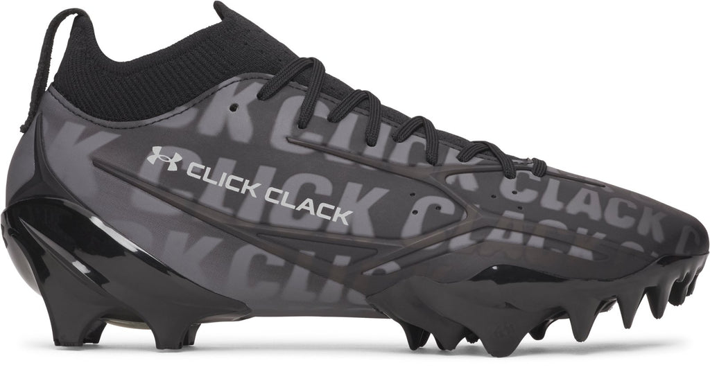 UA Spotlight Pro PTH Football Cleats - Black