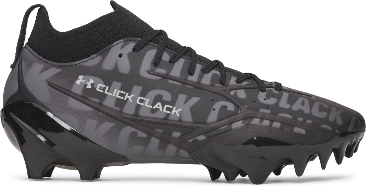 UA Spotlight Pro PTH Football Cleats - Black