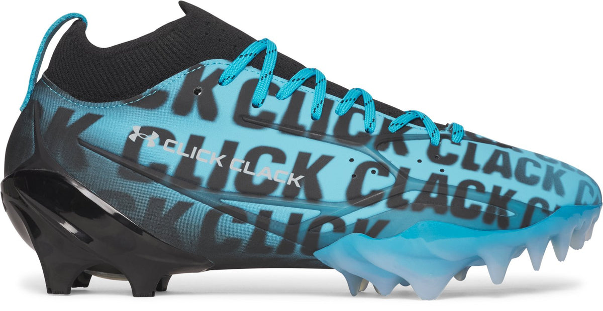 UA Spotlight Pro PTH Football Cleats - Black
